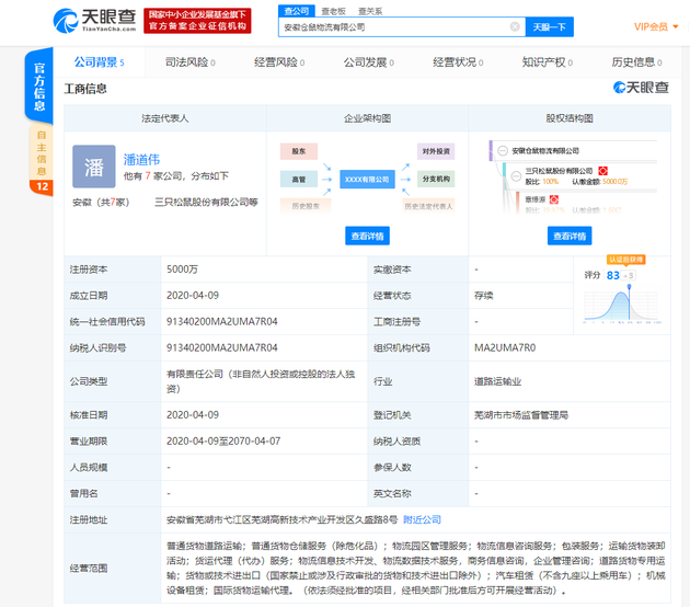 三只松鼠投資9000萬元布局供應(yīng)鏈與物流，拓展初級農(nóng)產(chǎn)品線上銷售新篇章